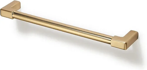 Miniatura 20 de TUNNY Paquete de 10 pomos de gabinete ovalados de un solo agujero - Pomo de hardware de mueble de un solo agujero de latón antiguo para cómoda