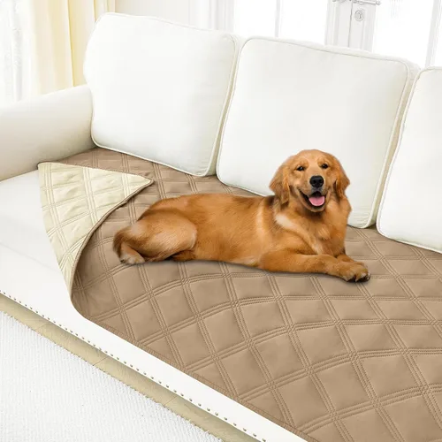 Smiry Manta Impermeable para Cama de Perro 30x70, Manta Suave Reversible para Mascotas, Lavable a Prueba de Fugas Cubierta para Gatos y Perros para