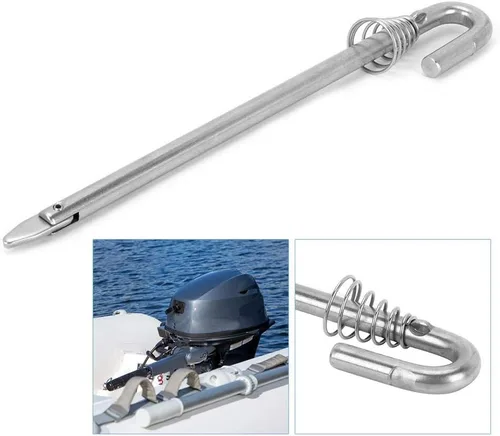 Miniatura 3 de Terisass Accesorios de motor fuera de borda - 6894316000 Motores fuera de borda Motor Inclinación Varilla Pin Lock Soporte para T9.9/T15/T20/T25/T30