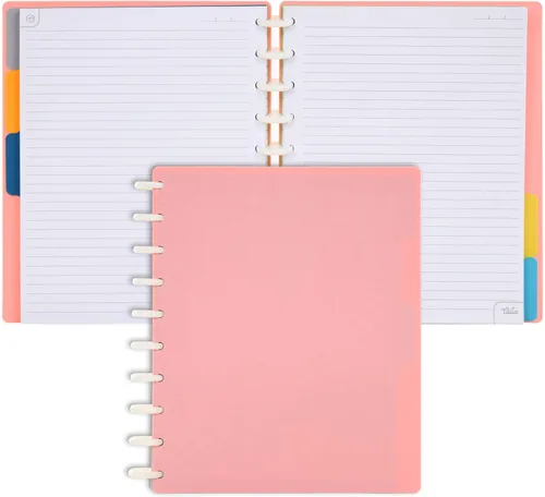 Miniatura 55 de Talia - Cuadernos de notas con tapas, planificador, personalizables, (Azul de Verano, Junior (5.5 pulgadas x 8.5 pulgadas)) Azul verano