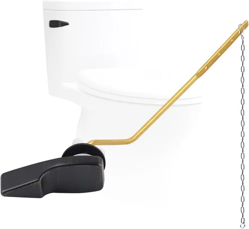 Miniatura 11 de Kit de reemplazo de mango de inodoro de metal universal Hygie Rinse de 2 piezas - Montaje lateral compatible con American Standard/Mansfield/Gerber