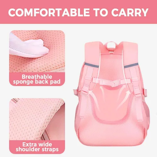 Miniatura 4 de Linda mochila kawaii para adolescentes y niñas, mochila kawaii para estudiantes de escuela primaria, escuela secundaria, mochila de viaje estética
