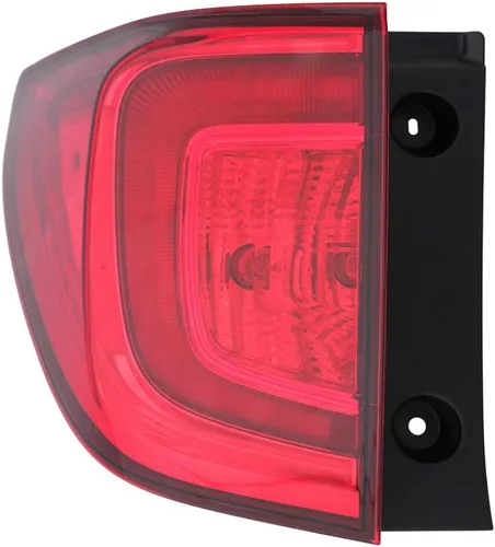 KarParts360 Para 2016 2017 2018 Honda piloto luz trasera montaje lado conductor w/bombillas para HO2804107 | 33550TG7A01