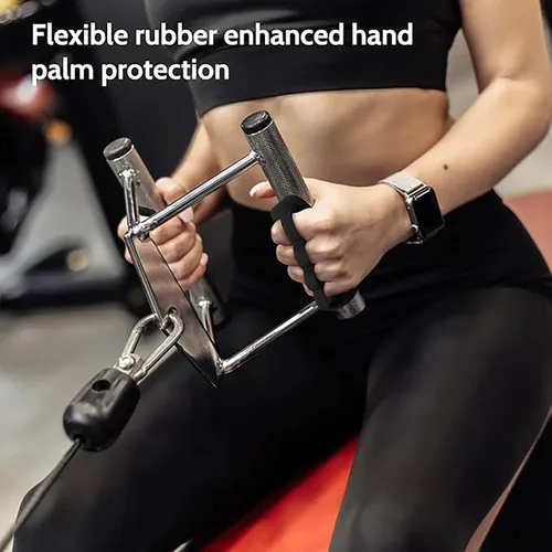 Miniatura 4 de Guantes antideslizantes de fitness para hombres y mujeres: agarre antideslizante de goma para gimnasio, almohadillas ergonómicas antideslizantes
