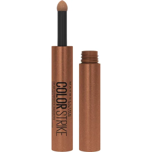 Maybelline Color Strike - Lápiz de sombra de ojos, acabado de crema a polvo, pigmentos de cobertura completa, resistente a las arrugas y a las