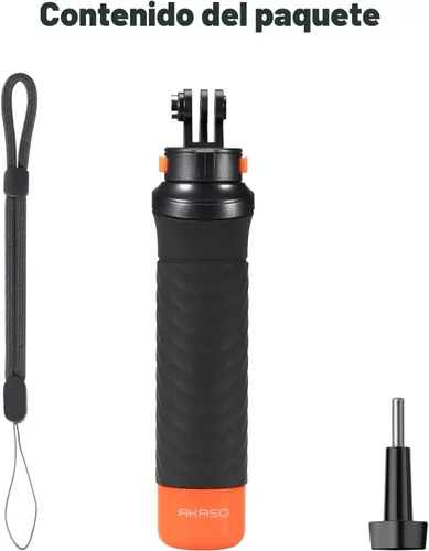 Miniatura 7 de AKASO Agarre de mano flotante impermeable para cámara de acción Accesorios para Gopro Hero 13/12/11/10/ 9/Max/DJI Osmo Action EK7000/Brave 4/Brave 7