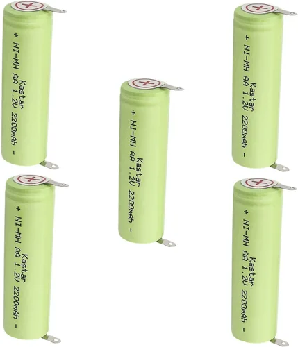 Miniatura 5 de Kastar Paquete de 1 batería Ni-MH de 1.2 V 2200 mAh compatible con Braun 7540 7570 7630 7680 7690 7765 7785 7795 Micron Vario 3 XP 5615 Dantona
