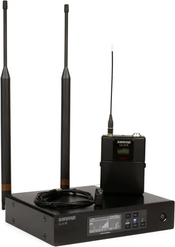 Miniatura 8 de Shure Sistema de micrófono inalámbrico QLXD14/83 con Bodypack y micrófono Lavalier omnidireccional WL183
