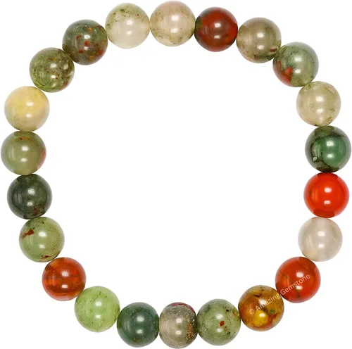 Miniatura 10 de Amazing Gemstone Pulsera de cristal para mujeres y hombres, pulsera de cristal curativo de protección, pulsera elástica con cuentas de piedras