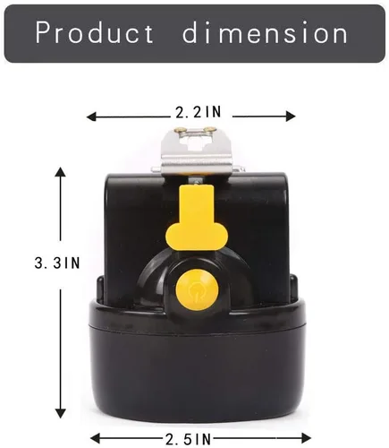 Miniatura 4 de Linterna frontal LED recargable, resistente al agua y a prueba de explosiones para casco duro, luz de cabeza de minero de carbón subterráneo súper