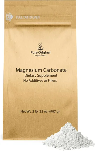 Miniatura 9 de Pure Original Ingredients Carbonato de magnesio (1 lb) Suplemento de magnesio, sin OMG, multiusos
