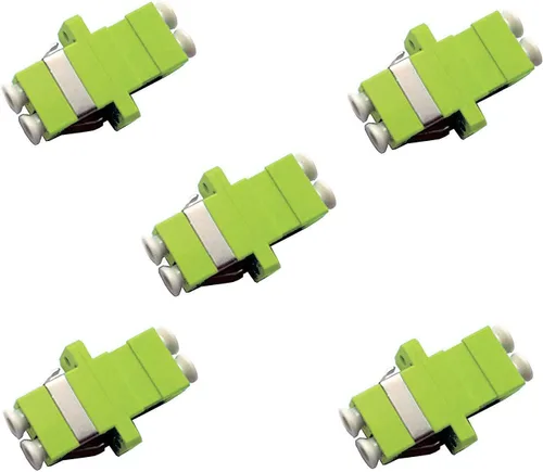 Miniatura 2 de Ultra Spec Cables Adaptador/acoplador de cable de fibra óptica LC-LC dúplex multimodo 5