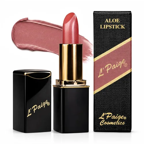 Miniatura 23 de L'Paige Lápiz labial y mancha de labios que cambian de color de pH - Transformación de marrón a rojo frambuesa, infusión de aloe vera, acabado LBR