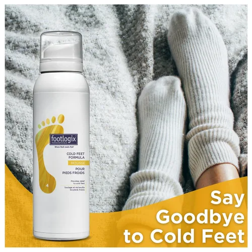 Miniatura 2 de FOOTLOGIX Fórmula para pies fríos, 4.23 oz