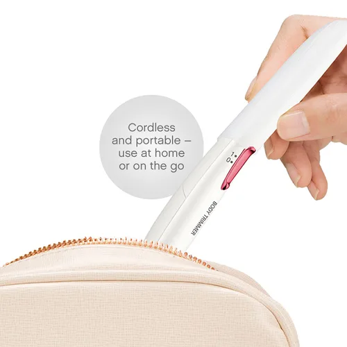 Miniatura 4 de Panasonic Depiladora para todo el cuerpo para mujeres, diseño portátil y elegante, suave para área del bikini, axilas, piernas, rosa, 1 unidad