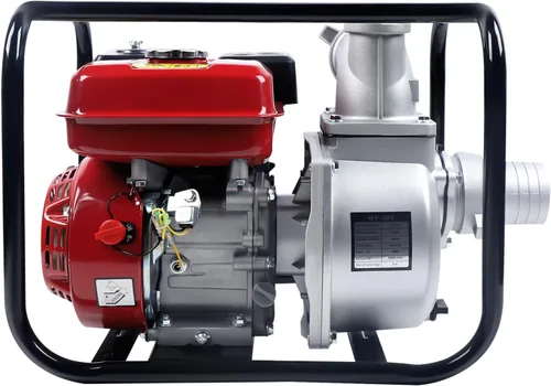 Miniatura 6 de Bomba de agua de gasolina de 7.5 HP 3600rpm, bomba de basura semialimentada a gas, bomba de agua de alta presión, bomba de agua de transferencia Rojo