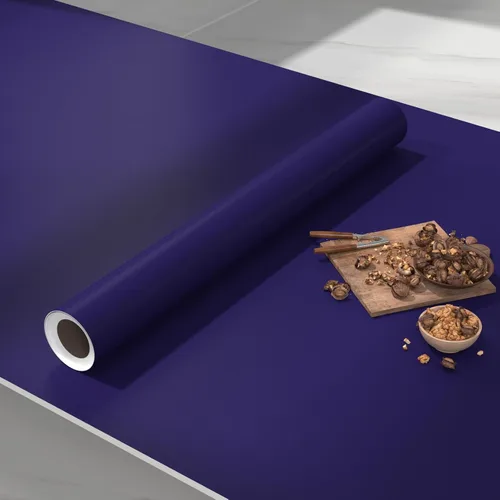 VIOPVERY Papel tapiz de 15.7 x 393 pulgadas, color azul y morado, papel de contacto para gabinetes, impermeable, autoadhesivo para decoración de