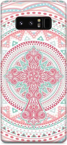 Miniatura 19 de Inspired Cases - Compatible with iPhone Xs Max Case - 3D Textured Protective Phone Case for Apple iPhone Xs Max - Ornate Cross - Coral and Mint