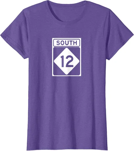 Miniatura 21 de Highway 12 South NC Outer Banks North Carolina Hwy - Camiseta, Negro, S