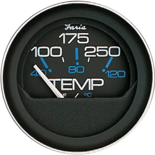 Faria Beede Instruments Faria BEEDE 13004 - Medidor de temperatura del agua (100-250 °F), 2, color negro