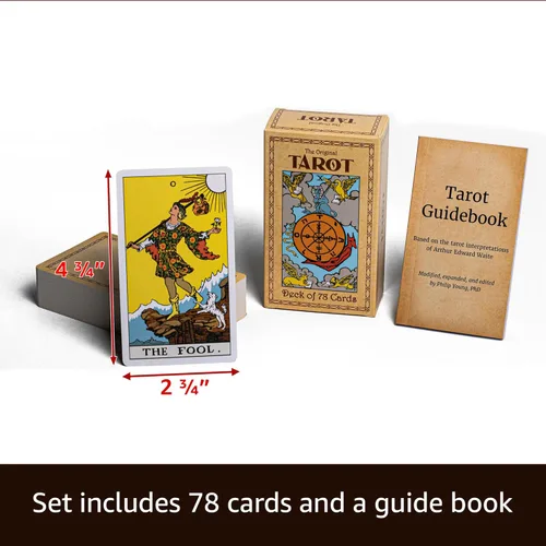 Miniatura 8 de El Tarot Original, Baraja de 78 Cartas