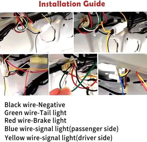 Miniatura 9 de Lente ahumada Lámpara de señal de giro secuencial dinámica LED DRL Luz de freno trasera trasera Barra de maletero compatible con Toyota Camry 2018