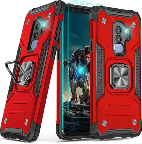 Miniatura 69 de YmhxcY Funda para Galaxy Note 8, funda para Galaxy Note 8 con protector de pantalla curvado 3D, fundas de grado armadura con soporte giratorio