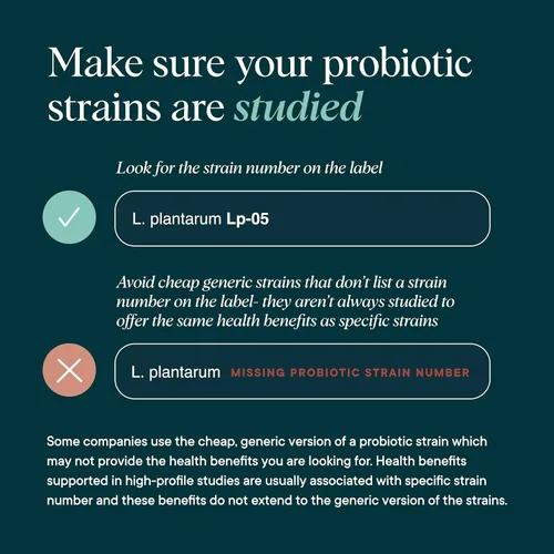 Miniatura 5 de Ora Organic Probióticos con prebióticos - 52 mil millones de UFC, 11 cepas clínicamente estudiadas para la salud digestiva, confía en tu intestino