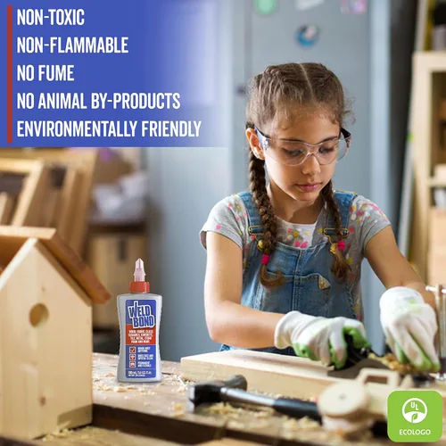 Miniatura 5 de Weldbond Pegamento multiusos, se adhiere a la mayoría de cualquier cosa. Pegamento no tóxico, pegamento para madera o con manualidades de vidrio