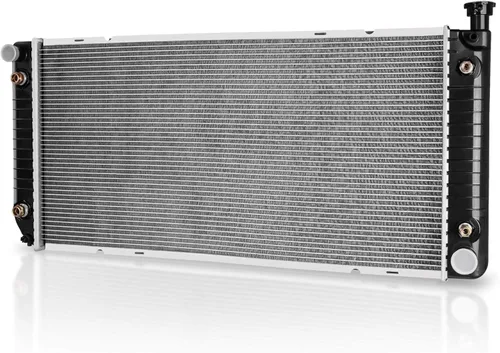 Miniatura 26 de DWVO Radiador de núcleo de 28'' compatible con Chevy Silverado 1999-2013 1999-2007 Sierra Tahoe Yukon 2000-2006 Suburban Tahoe, apto para Cadillac