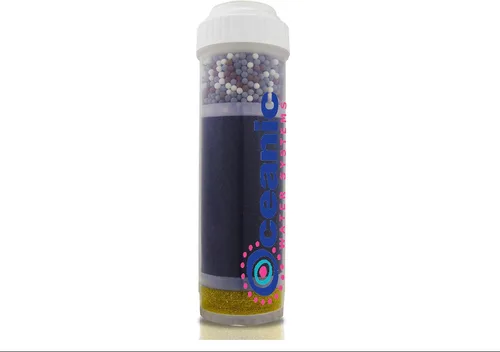 Miniatura 5 de Cartucho de filtro alcalino - para filtración de encimera y debajo del fregadero KDF 55, bolas de cerámica alcalina mineral de carbono