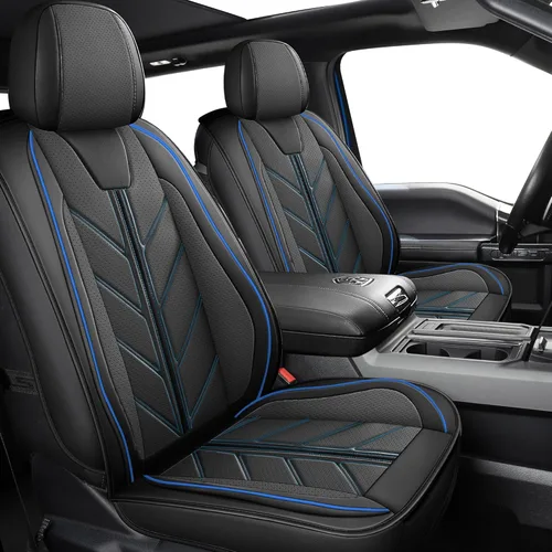 Miniatura 9 de Fundas para Asientos de Camioneta Compatibles con Dodge Ram 1500 2009-2024 Fundas de Asiento de Cuero Sintético para Camioneta Personalizadas
