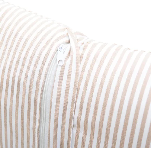 Miniatura 16 de Linon Harris Beige 2 piezas de cojín para rincón con 3 almohadas de acento coordinadas de Linon - Solo se ajusta a la colección Harris Nook