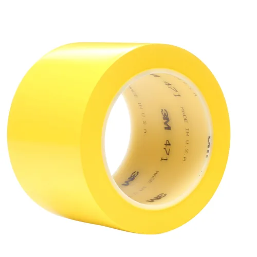 Miniatura 12 de 3M Cinta de Vinilo 471, 2' x 36 yardas 5.2 mil, Amarillo (Paquete de 24)