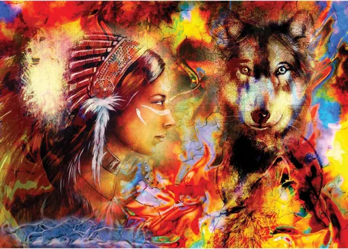 Miniatura 8 de Anatolian Puzzle - Chief Seattle, rompecabezas de 1000 piezas, #1104