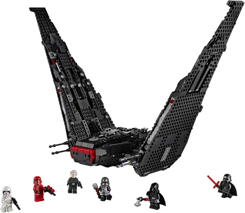 Miniatura 2 de Figura de acción LEGO Star Wars: The Rise of Skywalker, nave de Kylo Ren, 75256, 1,005 piezas 2-Multicolor