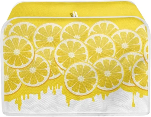 Miniatura 33 de chaqlin Cubierta para tostadora con estampado de chocolate, 2 rebanadas, resistente a las manchas, cubierta para horno de pan de diseño divertido