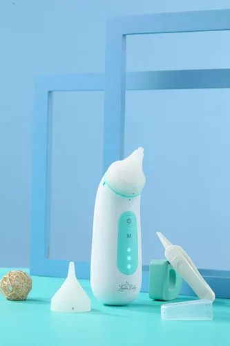 Miniatura 7 de Aspirador nasal eléctrico para bebés, máquina de succión de nariz para recién nacidos, niños y adultos, aspiradora automática de mocos Booger