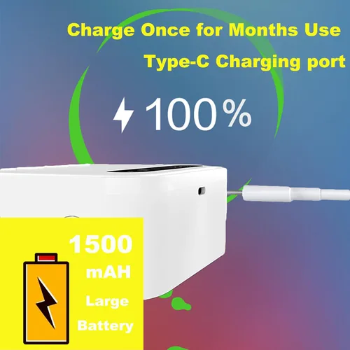 Miniatura 9 de saicheek Aspirador nasal eléctrico con caja de almacenamiento, succión de nariz eléctrica de 70 Kpa para bebé, 3 puntas de silicona, 9 niveles