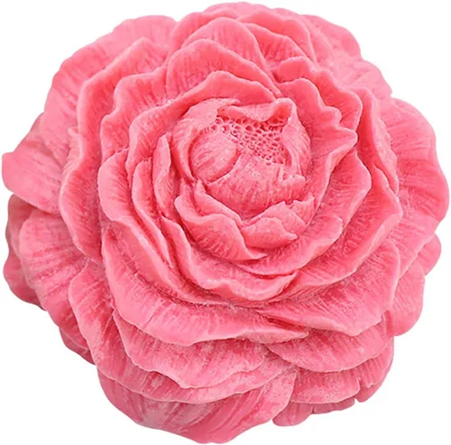 Miniatura 7 de Moldes de silicona para jabón de flores de peonía, moldes de jabón para hacer jabón, moldes de silicona para jabones, manualidades, manualidades, 14