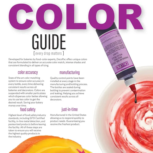 Miniatura 7 de DecoPac Colorante Alimentario en Gel Premium Colorante Alimentario Blanco para Repostería 8oz Blanqueador para Crema de Mantequilla, Fondant
