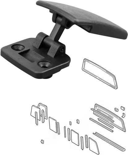 Miniatura 4 de Bloqueo deslizante para ventana trasera para Toyota Pickup T100 Tacoma 1989-2000, reemplaza 69370-35010