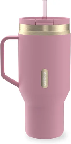 Miniatura 18 de Contigo SnapSeal - Botella de agua de acero inoxidable de 14 onzas con aislamiento al vacío con tapa de cierre automático a prueba de fugas
