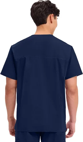 Miniatura 37 de Cherokee WW Professionals WW695 - Camisa de uniforme sanitario para hombre, con cuello en V