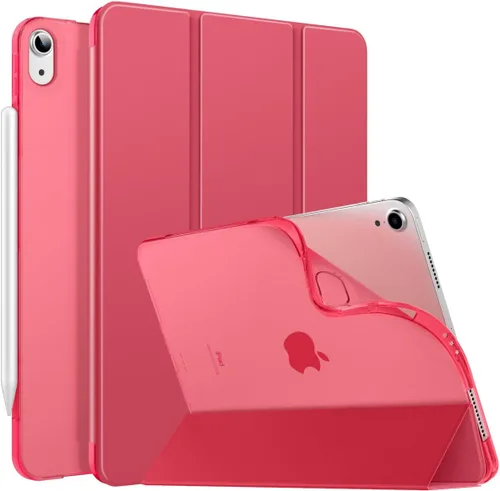 Miniatura 20 de MoKo para iPad Air de 11 pulgadas, funda para iPad Air de 7ª/6ª generación M3/M2 2025/2024, iPad Air de 5ª/4ª generación de 10.9" 2022/2020, Rojo