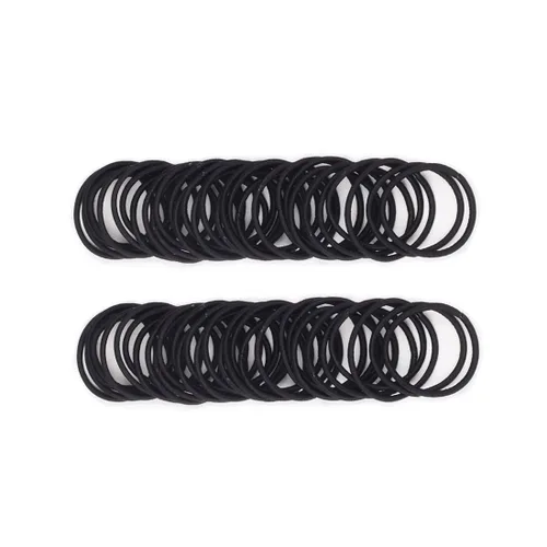 Miniatura 9 de 100 ligas para el pelo de bebé, bandas doradas para cabello fino, sin elásticos metálicos para el cabello, soporte para cola de caballo para niños