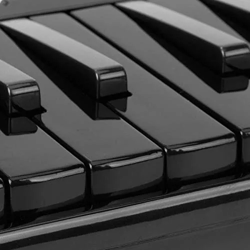 Miniatura 8 de Teclado de piano de boca melódica de 37 teclas con tubo de soplado y tubo de viento, instrumento musical para principiantes, incluye calcomanía
