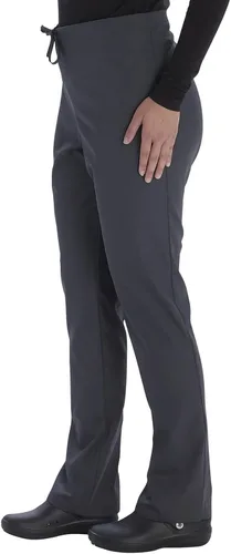 Miniatura 6 de Vital Threads Conjunto de uniformes médicos para hombres y mujeres con cuello en V y pantalón con cordón VT501C
