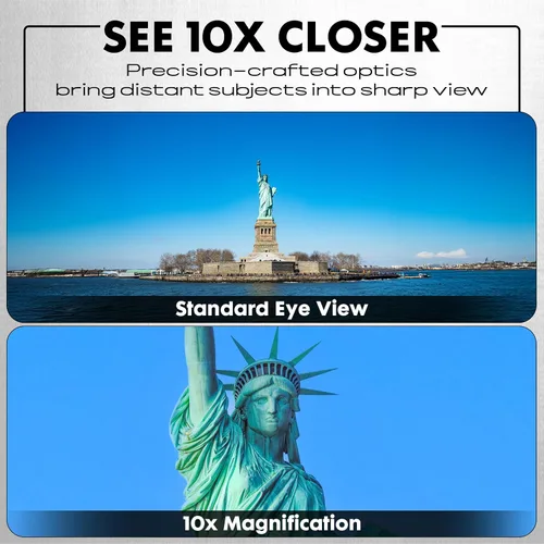 Miniatura 3 de Minolta Binoculares digitales de 10 x 25 – Cámara de video 4K UHD, foto de 48 MP, zoom digital 8X, pantalla IPS antirreflejo, óptica resistente a
