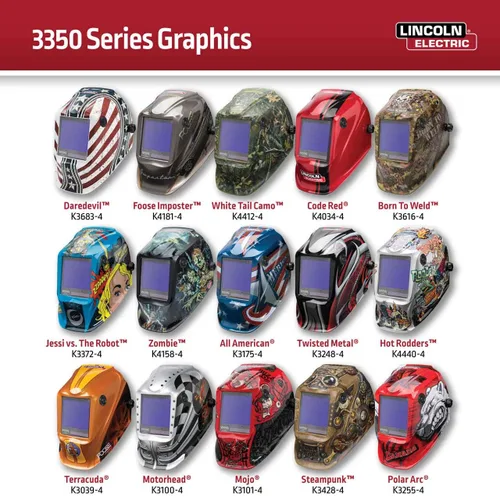 Miniatura 5 de Casco de soldadura Lincoln Electric VIKING 3350 Motorhead